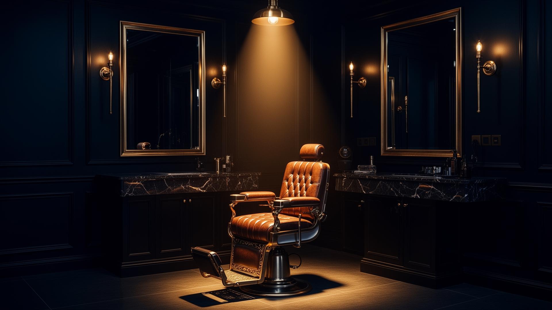 Salon de coiffure ANAKKA — intérieur luxueux